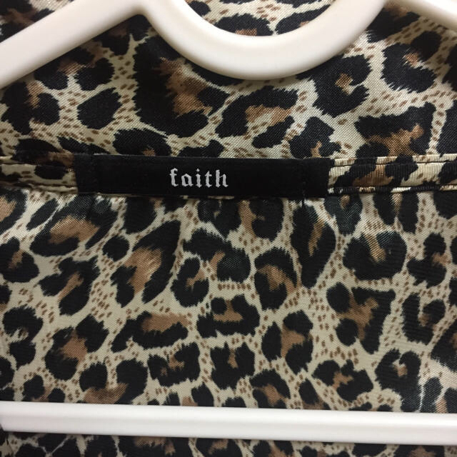 faith tokyo レオパードサテンシャツ レディースのトップス(シャツ/ブラウス(長袖/七分))の商品写真