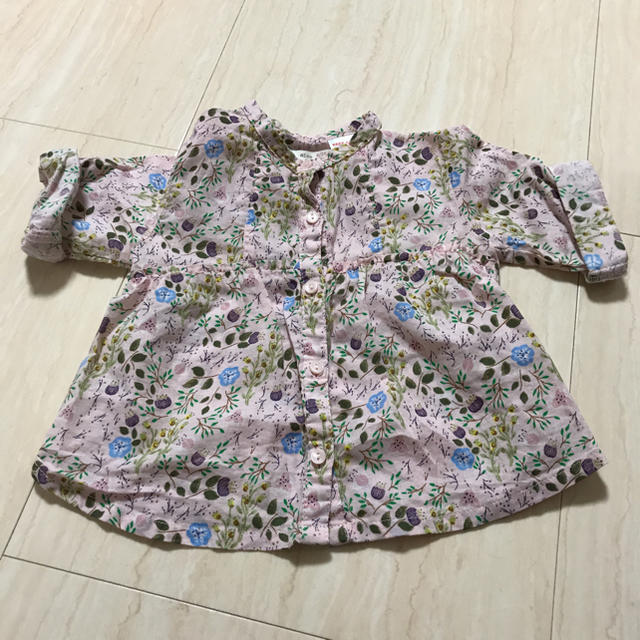 ZARA(ザラ)のZARAブラウス キッズ/ベビー/マタニティのベビー服(~85cm)(シャツ/カットソー)の商品写真