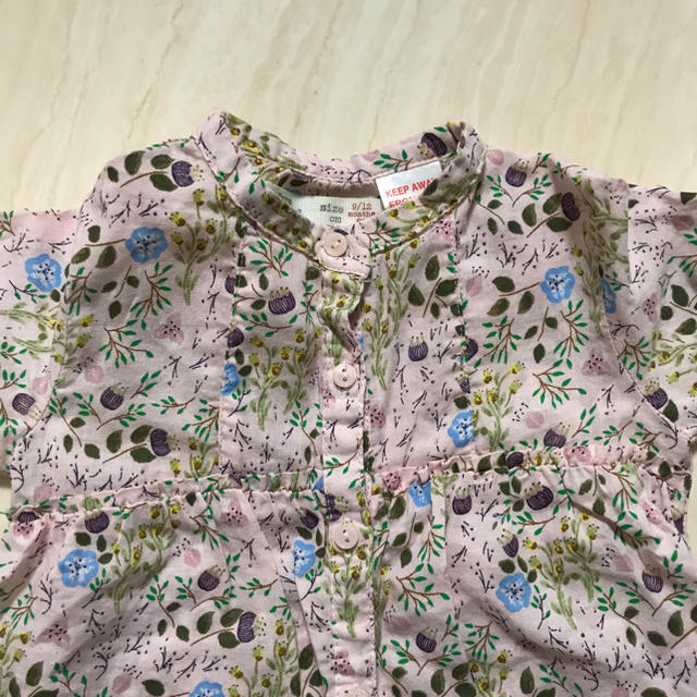 ZARA(ザラ)のZARAブラウス キッズ/ベビー/マタニティのベビー服(~85cm)(シャツ/カットソー)の商品写真