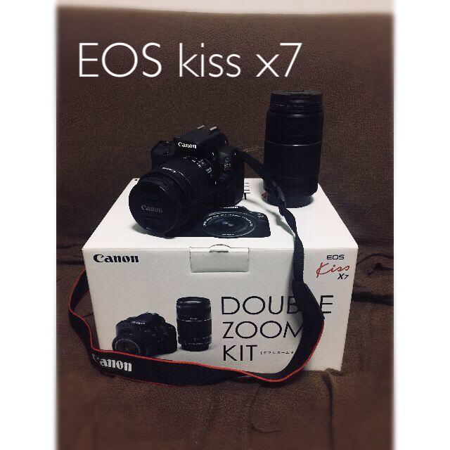 EOS Kiss X7 ダブルズームキット (レンズ2本セット)