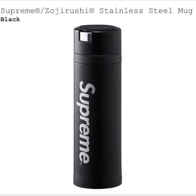 Supreme(シュプリーム)のSupreme/Zojirushi ステンレススチールマグ 黒 メンズのファッション小物(その他)の商品写真