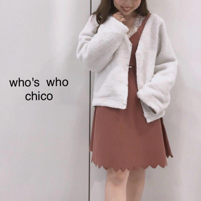 who's who Chico(フーズフーチコ)の今季新作❁﻿フーズフーチコ リバーシブルブルゾン レディースのジャケット/アウター(ブルゾン)の商品写真