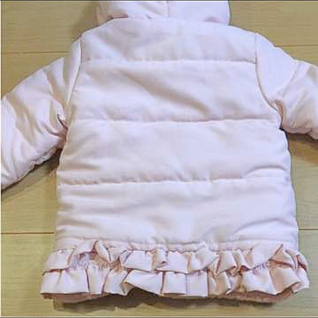 サンリオ(サンリオ)のキティちゃん中綿ジャケットフード キッズ/ベビー/マタニティのキッズ服女の子用(90cm~)(ジャケット/上着)の商品写真