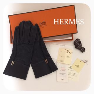 エルメス(Hermes)のエルメス＊グローブ(手袋、グッチ、ルイヴィトン、セリーヌ、ジミーチュウ、ロエベ(手袋)