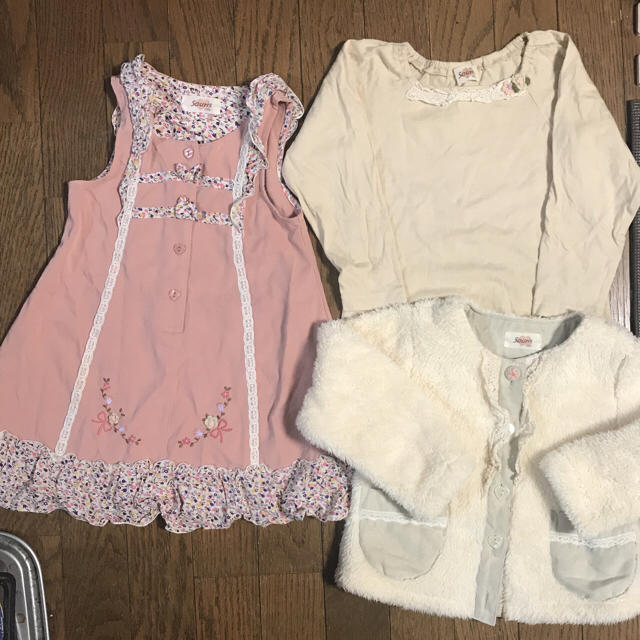 Souris(スーリー)のスーリー3点とanyfam2点！100センチ5点セット キッズ/ベビー/マタニティのキッズ服女の子用(90cm~)(その他)の商品写真