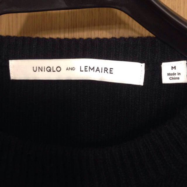 UNIQLO(ユニクロ)のユニクロ ルメール ニット 2枚セット コート マフラー メンズのトップス(ニット/セーター)の商品写真