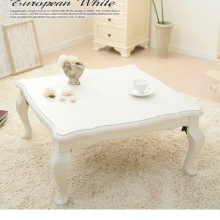Francfranc - 猫脚姫系テーブルこたつ美品 最終お値下げの通販 by