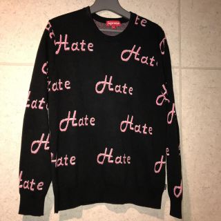 シュプリーム(Supreme)のSupreme Hate Sweater 13AWシュプリーム セーターコットン(ニット/セーター)