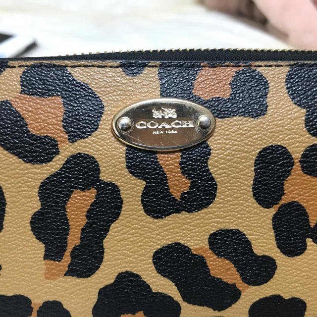 COACH(コーチ)のCoach レオパード 長財布 レディースのファッション小物(財布)の商品写真