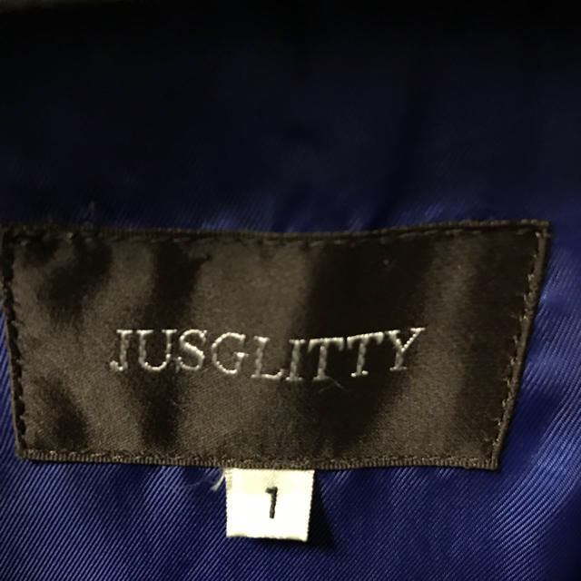 JUSGLITTY - ジャスグリッティー ロイヤルブルーコートの通販 by