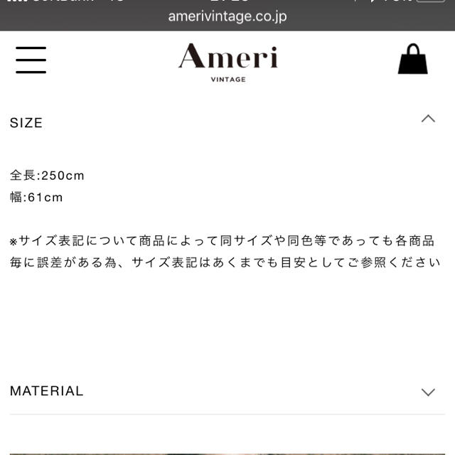 Ameri VINTAGE(アメリヴィンテージ)のameri vintage アメリ チェックストール 新品 レディースのファッション小物(ストール/パシュミナ)の商品写真