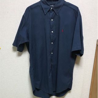 ポロラルフローレン(POLO RALPH LAUREN)のラルフローレン 半袖シャツ ネイビー ブラウス(シャツ)