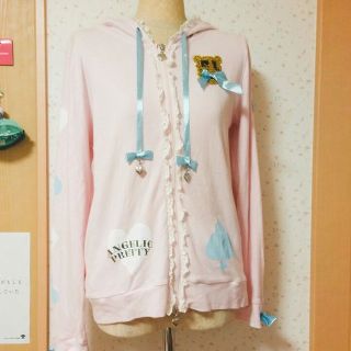 アンジェリックプリティー(Angelic Pretty)の【難あり】Angelic Pretty アリス コラボ パーカー(パーカー)