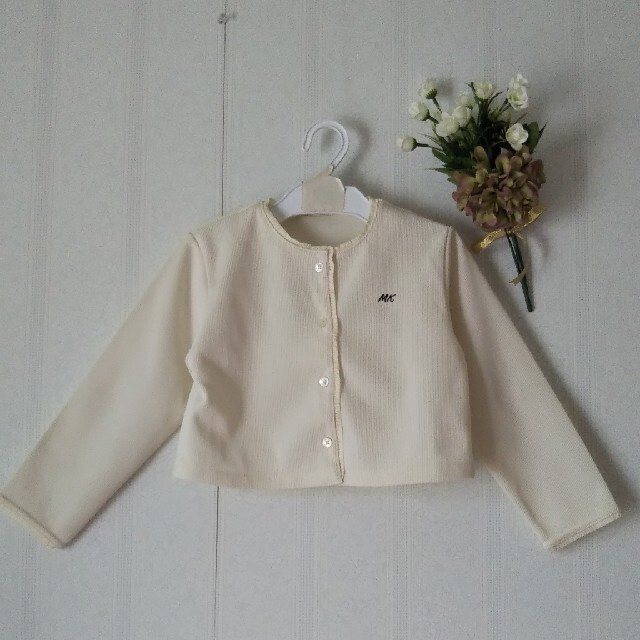 Fusen-Usagi(フーセンウサギ)のMICHEL KLBN カーディガン キッズ/ベビー/マタニティのキッズ服女の子用(90cm~)(カーディガン)の商品写真