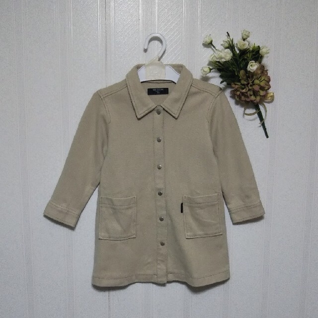 COMME CA DU MODE(コムサデモード)のCOMME CA DU MODE 長袖ワンピース キッズ/ベビー/マタニティのキッズ服女の子用(90cm~)(ワンピース)の商品写真