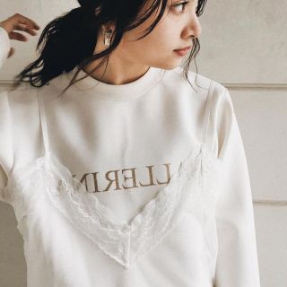 マウジー(moussy)のmoussy ♡ CCロゴスエット（キャミソール付き）(トレーナー/スウェット)