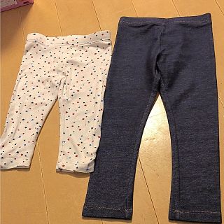 オールドネイビー(Old Navy)のOld Navyレギンスセット！デニムはほぼ未使用！(パンツ/スパッツ)