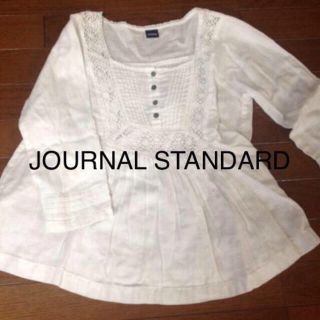 ジャーナルスタンダード(JOURNAL STANDARD)のJOURNAL 白 カットソー 七部丈(カットソー(長袖/七分))