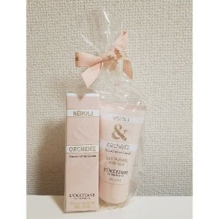 ロクシタン(L'OCCITANE)の新品未開封 ロクシタン オーキデ プレミアム オードトワレとボディミルク セット(香水(女性用))