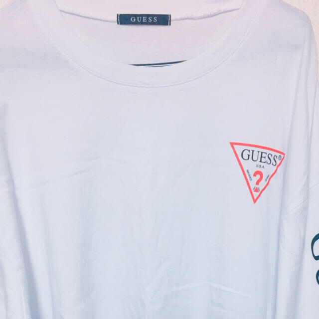 GUESS(ゲス)のguess ロンT サイズ M メンズのトップス(Tシャツ/カットソー(七分/長袖))の商品写真