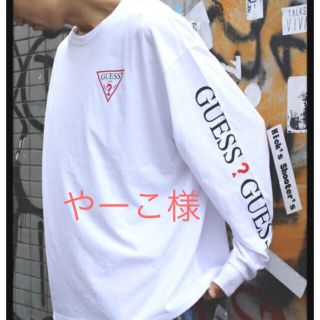 ゲス(GUESS)のguess ロンT サイズ M(Tシャツ/カットソー(七分/長袖))