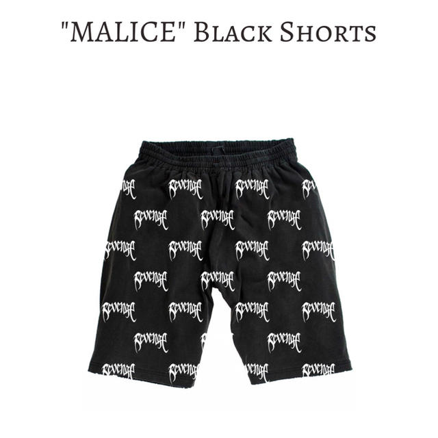 Supreme(シュプリーム)のL Revenge MALICE Black Shorts 新品 メンズのパンツ(ショートパンツ)の商品写真