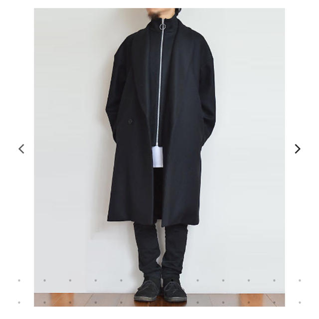 COMME des GARCONS(コムデギャルソン)のETHOSENS エトセンス 17AW ジップレイヤードコート メンズのジャケット/アウター(チェスターコート)の商品写真