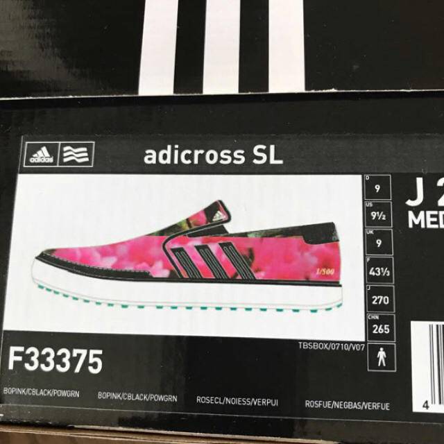 adidas(アディダス)の【限定品 新品未使用】adidas adicross SL スポーツ/アウトドアのゴルフ(シューズ)の商品写真