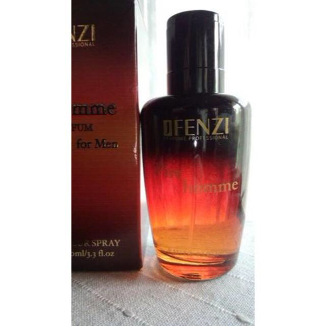 Ｊ ＦＥＮＺＩ：Ｆｉｒｅ　ｈｏｍｍｅ　EAU　DE　PARFUM　100ｍｌ メンズの水着/浴衣(その他)の商品写真