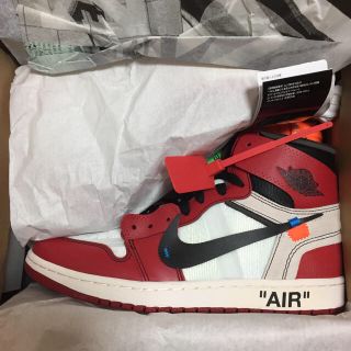 ナイキ(NIKE)の【新品未使用】Nike off white jordan1【送料込】(スニーカー)