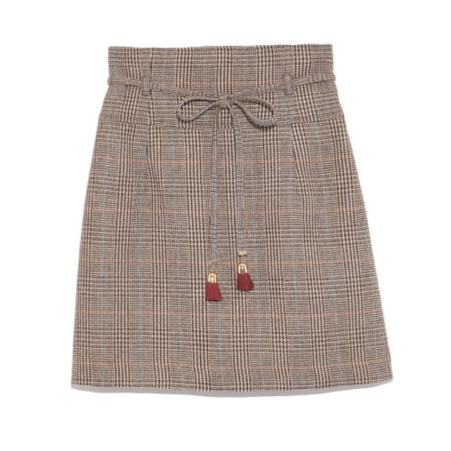 Lily Brown(リリーブラウン)のLilyBrown チェック台形スカート☆ レディースのスカート(ミニスカート)の商品写真