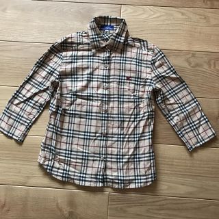 バーバリーブルーレーベル(BURBERRY BLUE LABEL)のバーバリーロンドン ブルーレーベル チェック柄シャツ(シャツ/ブラウス(長袖/七分))