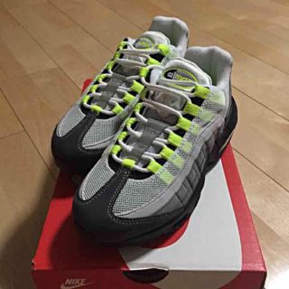 ナイキ(NIKE)の【新品未使用】AIR MAX 95  イエロー 24cm（エアーマックス）(スニーカー)