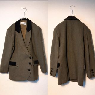 サンタモニカ(Santa Monica)のold vintage shawl collar jacket(テーラードジャケット)