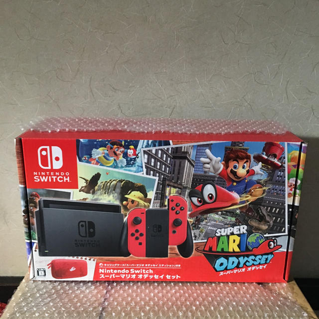 新品未開封】Nintendo Switch スーパーマリオオデッセイ セット 新品未開封】Nintendo Switch スーパーマリオオデッセイ セット