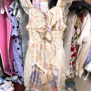 アンジェリックプリティー(Angelic Pretty)のEternal Carnival ペプラムジャンパースカート セット(ひざ丈ワンピース)