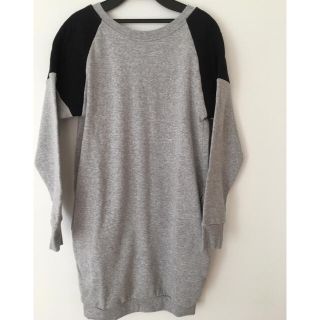 マウジー(moussy)のmoussy スエットワンピース(ミニワンピース)