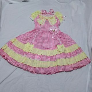 アンジェリックプリティー(Angelic Pretty)のAngelicPretty 
ギンガムチェックワンピース(ひざ丈ワンピース)