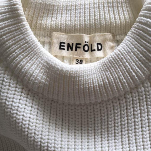 ENFOLD(エンフォルド)の人気完売 38サイズ レディースのトップス(ニット/セーター)の商品写真