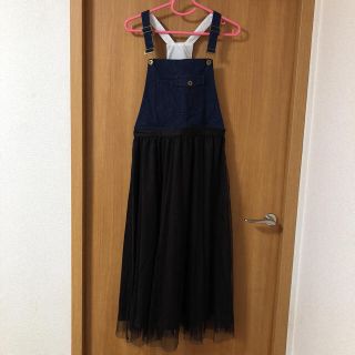 スワンキス(Swankiss)のdenimdress ワンピース(ロングワンピース/マキシワンピース)