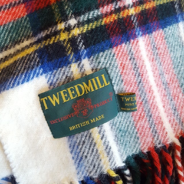 TWEEDMILL(ツイードミル)のtweed mill大判ストール レディースのファッション小物(マフラー/ショール)の商品写真