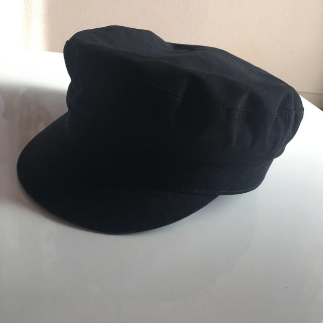 AZUL by moussy(アズールバイマウジー)のキャスケット 黒 レディースの帽子(キャスケット)の商品写真