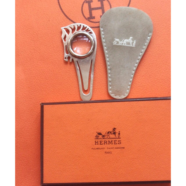 Hermes - 稀少 ♡ Hermes マネークリップ、ブックマークの通販 by Mia's shop ｜エルメスならラクマ