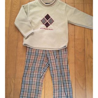 バーバリー(BURBERRY)のバーバリー 正規品 セットアップ(ニット)