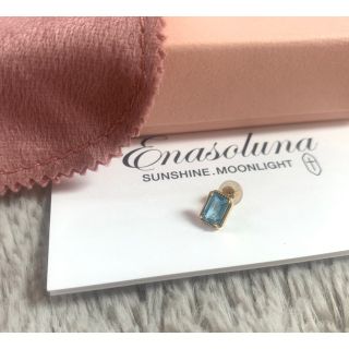 エナソルーナ(Enasoluna)の※りねんさまご購入※✴︎enasoluna✴︎ファンシードロップ ブルートパーズ(ピアス)