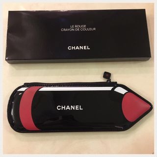 シャネル(CHANEL)のシャネル 口紅 ポーチ CHANEL 新品 未使用 クレヨン 非売品 限定(ポーチ)