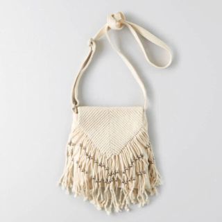 アメリカンイーグル(American Eagle)の【1回使用】アメリカンイーグル☆大人気フリンジバッグ☆ミニバッグ(ショルダーバッグ)