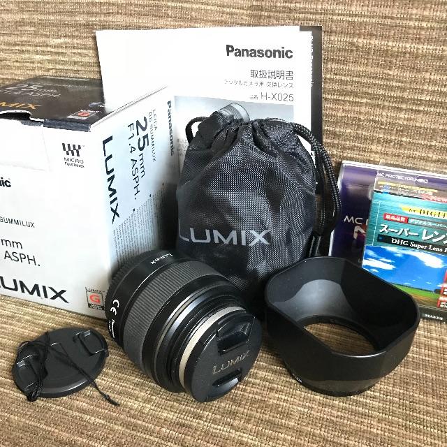 Panasonic - summilux☆25mm F1.4 LEICA  ズミルックス ライカ 単焦点