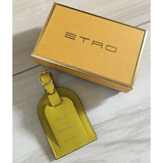 エトロ(ETRO)のETROラゲッジタグ(キーホルダー)