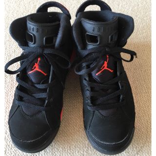 ナイキ(NIKE)のNIKEAIRJORDAN 6 RETRO PS  BLACK INFRARED(スニーカー)